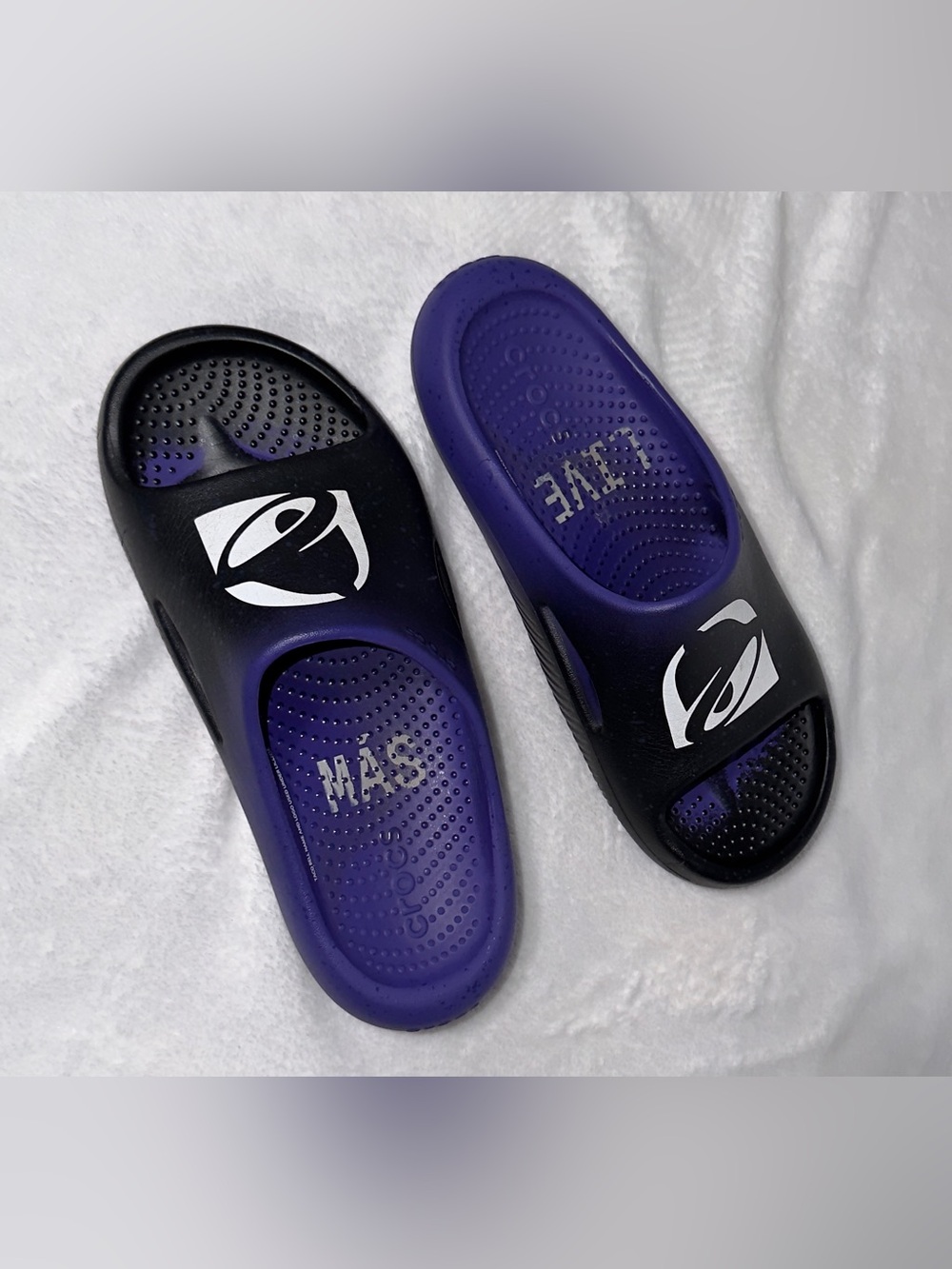 Crocs x Taco Bell “Live Más” Classic Slide Sandals